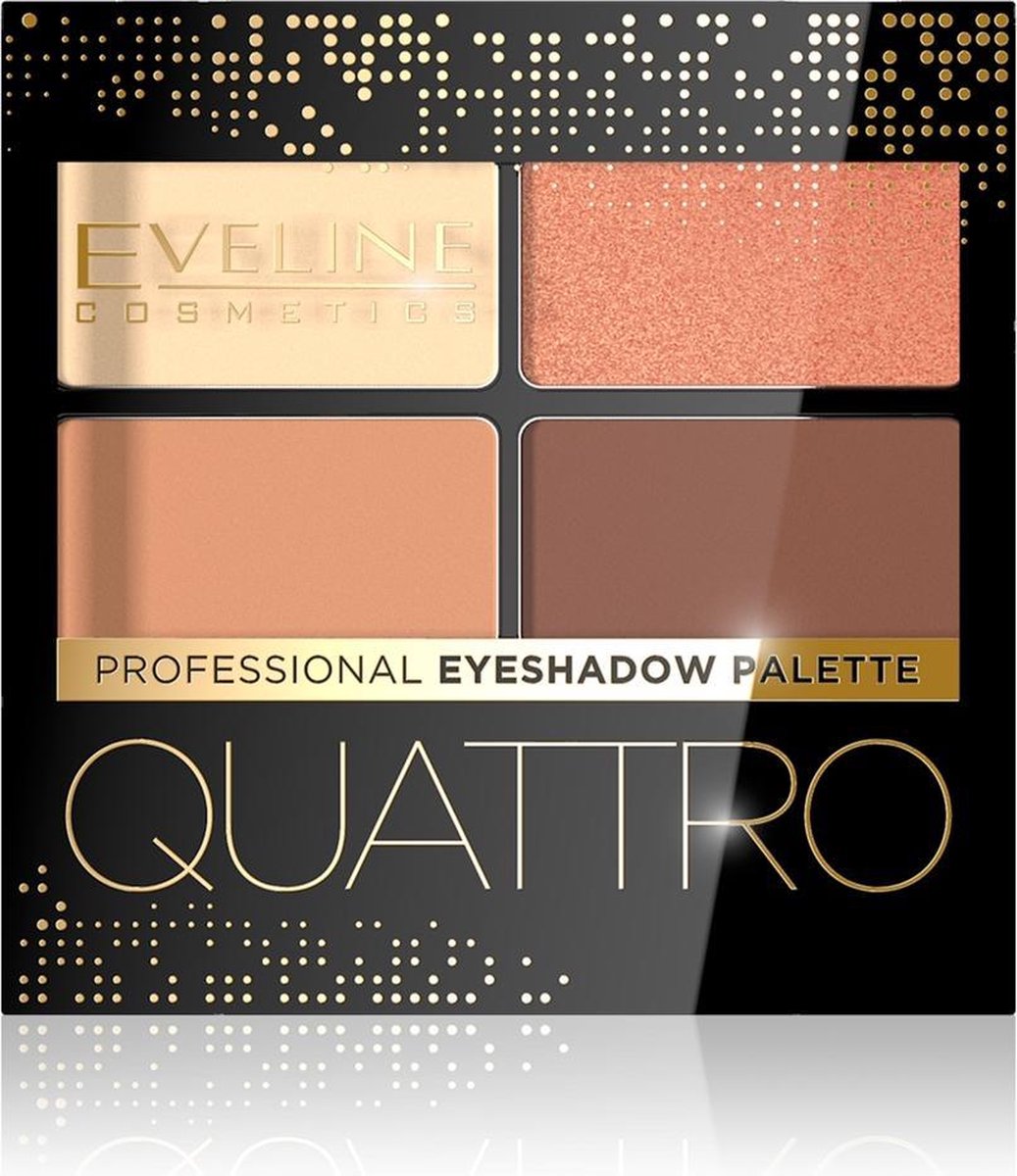 Eveline - Quattro Professional Eyeshadow Palette Eyeshadow 01 7.2G