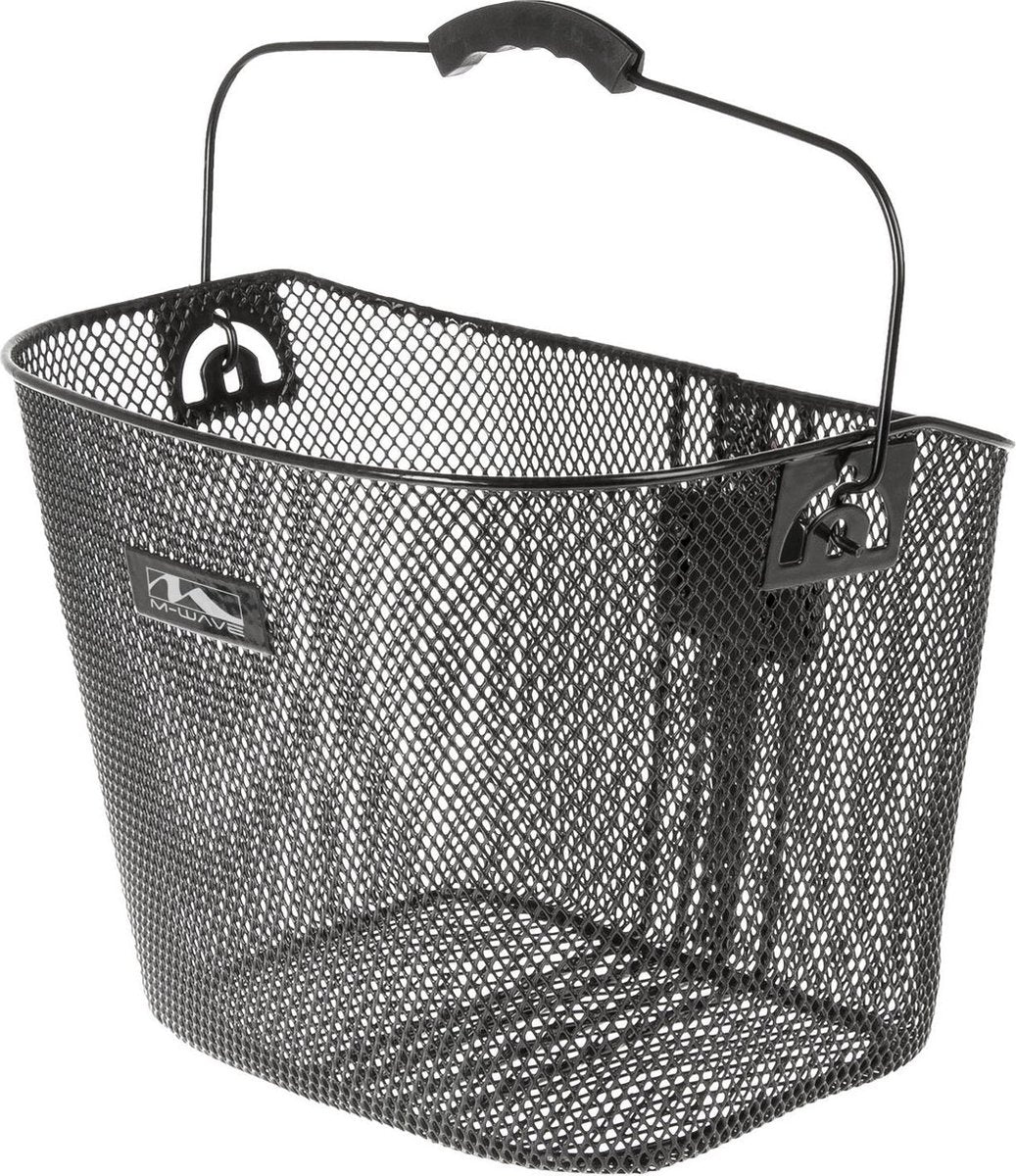 M-wave Fietsmand Ba-f Clip Voor 23 Liter Zwart