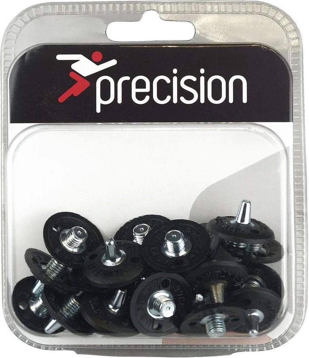 Precision Spikes County Polypropeen/staal Zilver/zwart 20 Stuks