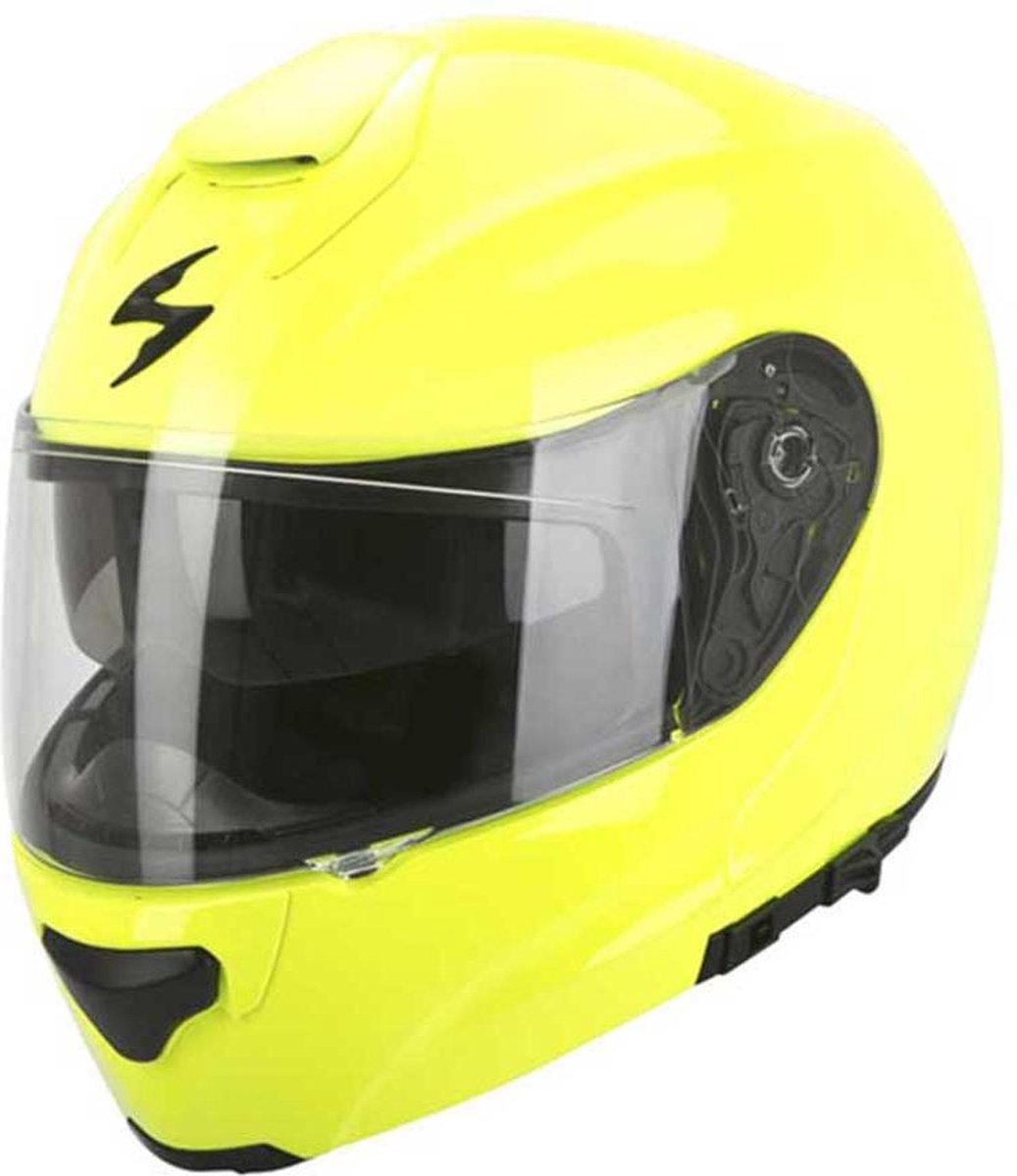Scorpion Systeemhelm EXO-3000 Air Solid Neon Yellow-XXL