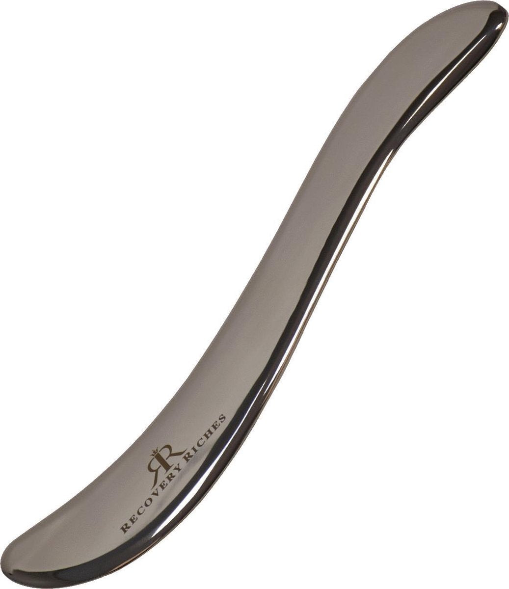 RecoveryRiches Flow Muscle Scraper - IASTM tool - Guasha schraper - Fascia Release - Spiermassage - Spierschraper- Gua Sha - Tenniselleboog - Tennis elleboog - Tennis elbow - Golfers elbow - Golferselleboog - Spierpijn - Spierspanning