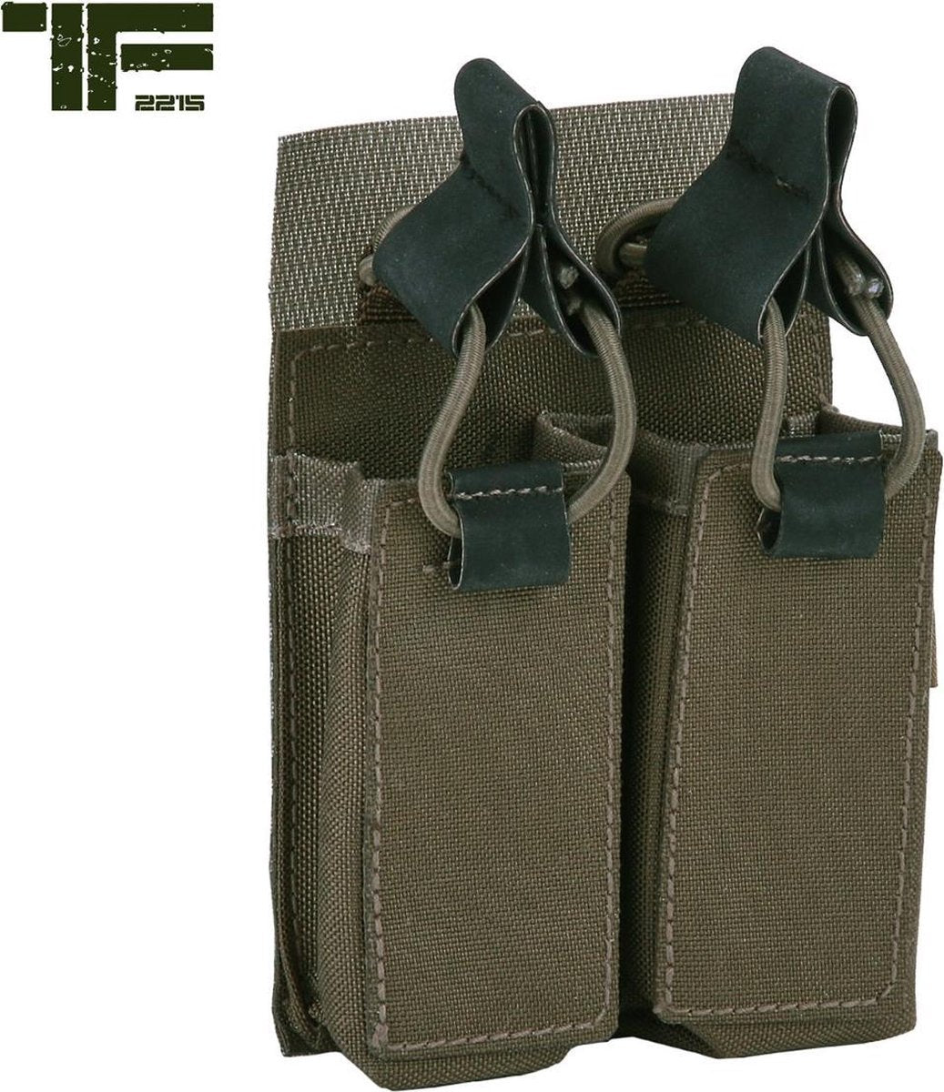 TF-2215 Double pistol pouch Ranger Green