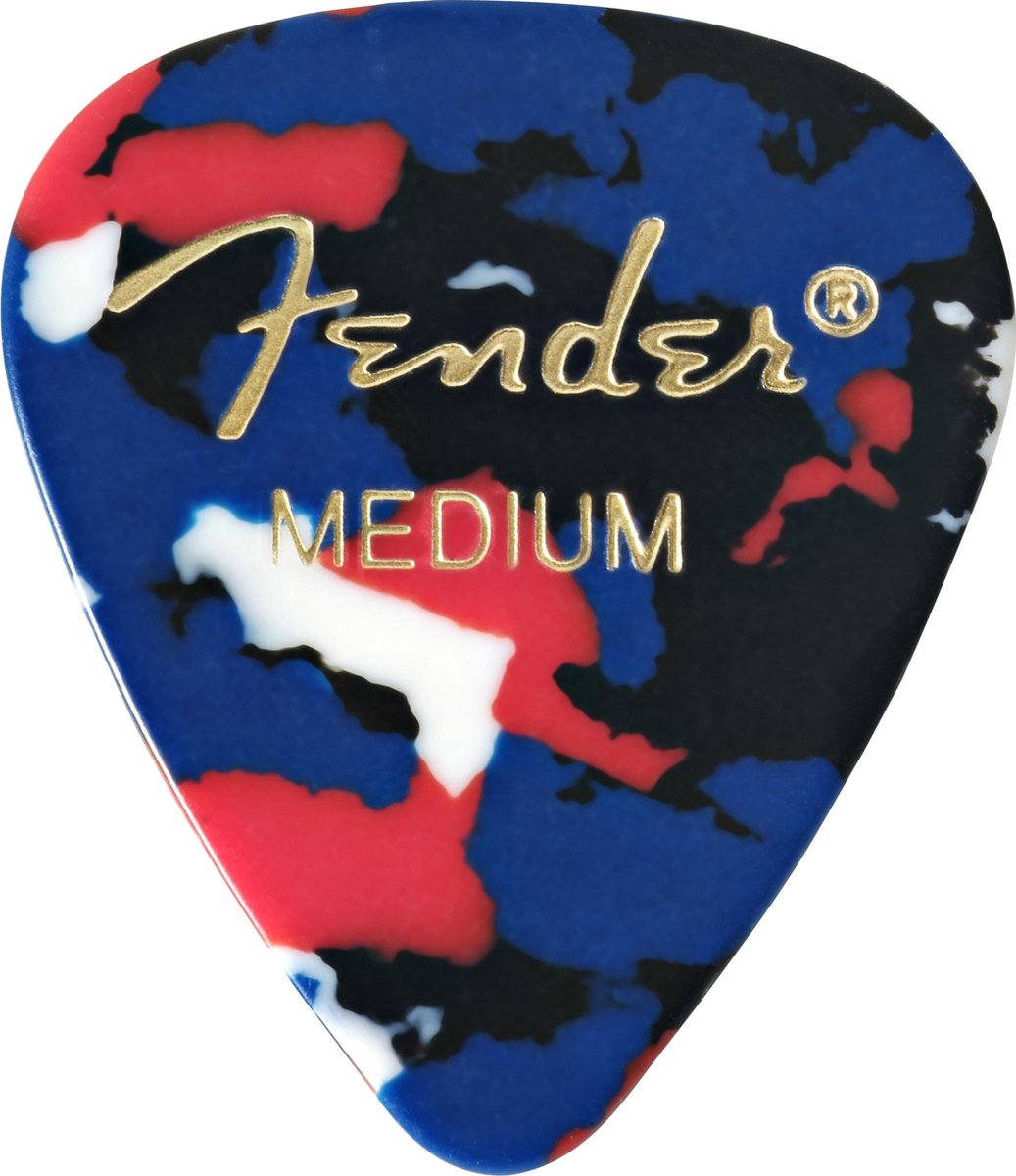 Picks 351 Confetti medium 12er Set Classic Celluloid
