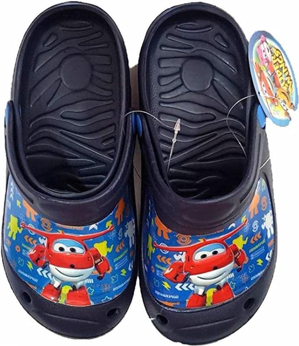 Super Wings - Clogs - Blauw - maat 34/35