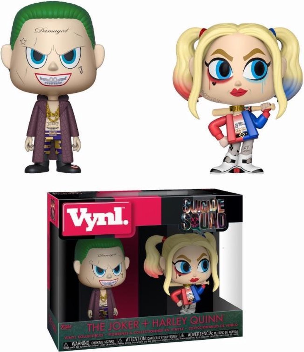Vynl: Suicide Squad - The Joker & Harley Quinn 2-Pack FUNKO