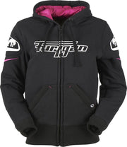 Furygan Luxio Lady Black Motorcycle Hoodie S
