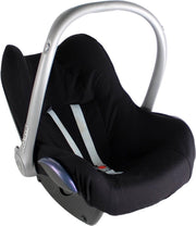 Ukje Hoes voor Maxi-Cosi Cabriofix Pebble - Perfect fit - Zwart effen