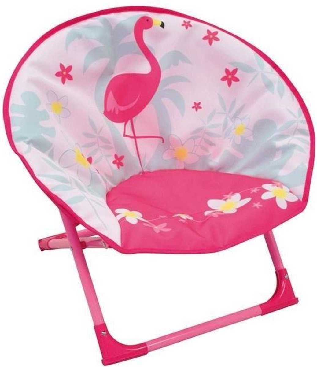 Jemini Kinderstoel Moonchair Flamingo 52 X 48 X 46 Cm Roze