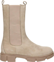 Nelson dames chelseaboot - Taupe - Maat 42