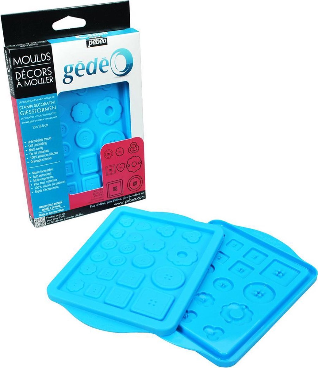 Knopen mal 13 cm x 18.5 cm