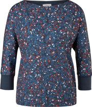 s.Oliver Dames T-shirt 3/4 Mouw - Maat XL (42)