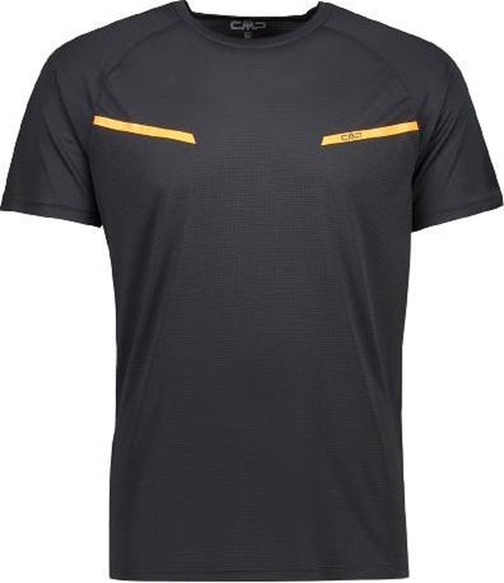 Cmp T-shirt Heren Polyester Antraciet Maat 4xl