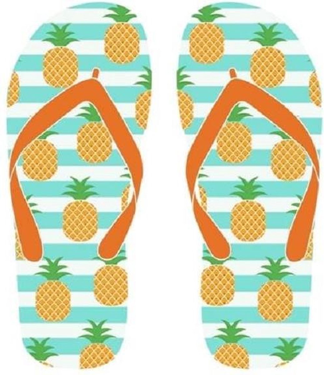 Kinderslippers slippers teenslippers maat 29 met ananas