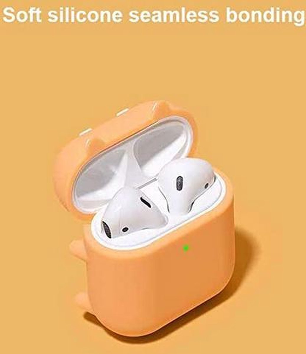 Shiba inu airpods case -  airpods 1 - airpods 2 - cartoon - shiba inu - shockproof case - airpods - apple - kawaii cases - hond airpod case - airpod - cadeau