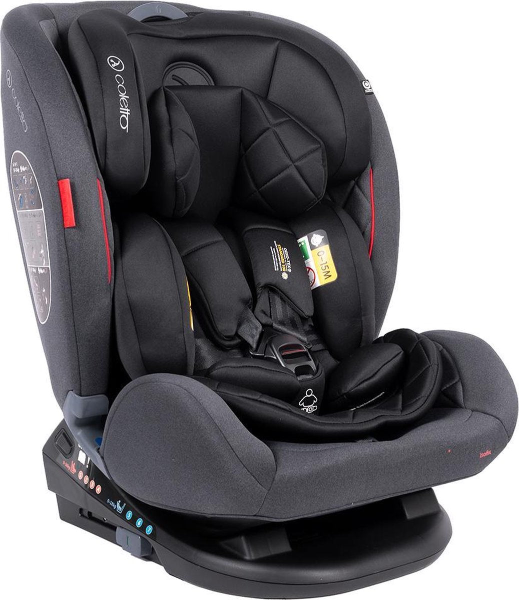 Cascade Isofix - Autostoel - 0 t/m 36 kg - Grijs