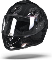 Scorpion EXO-1400 Air Blackspell Zwart Chameleon Integraalhelm - Motorhelm - Maat XXL