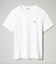 Napapijri T-shirt Ronde Hals Salis Wit (NP0A4EW8 - 0021)
