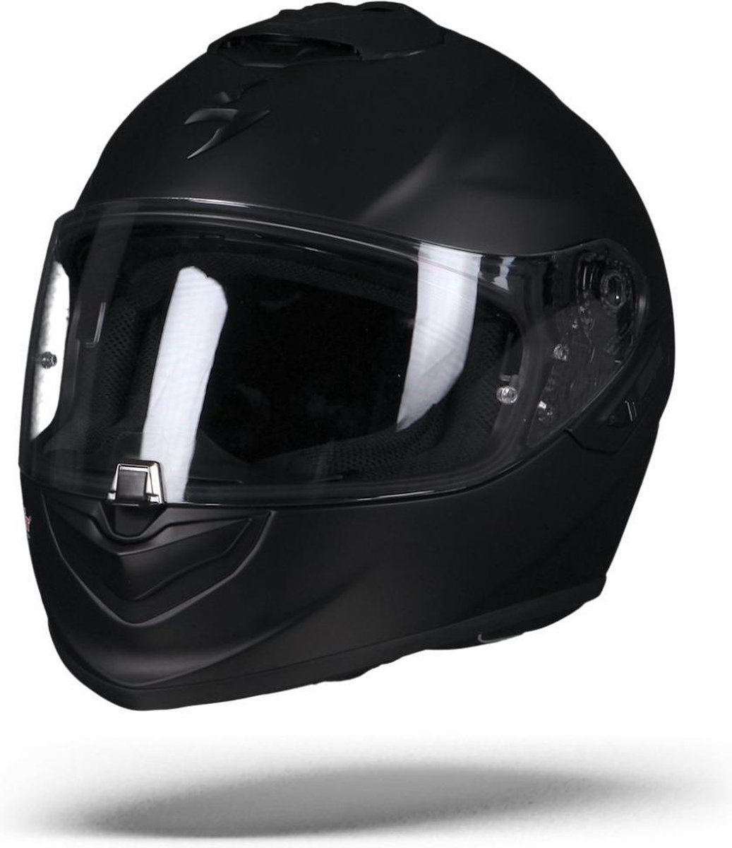 Scorpion EXO-1400 Air Solid Matte ZwartIntegraalhelm - Motorhelm - Maat XS
