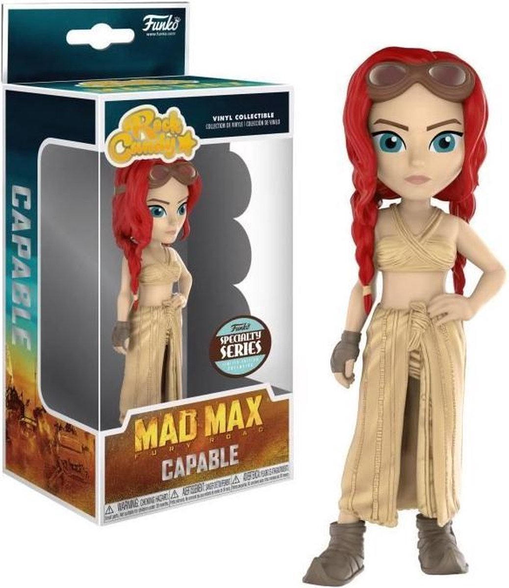 Beeldje Funko Rock Candy Mad Max - Fury Road: Capable - Exclusieve SP19