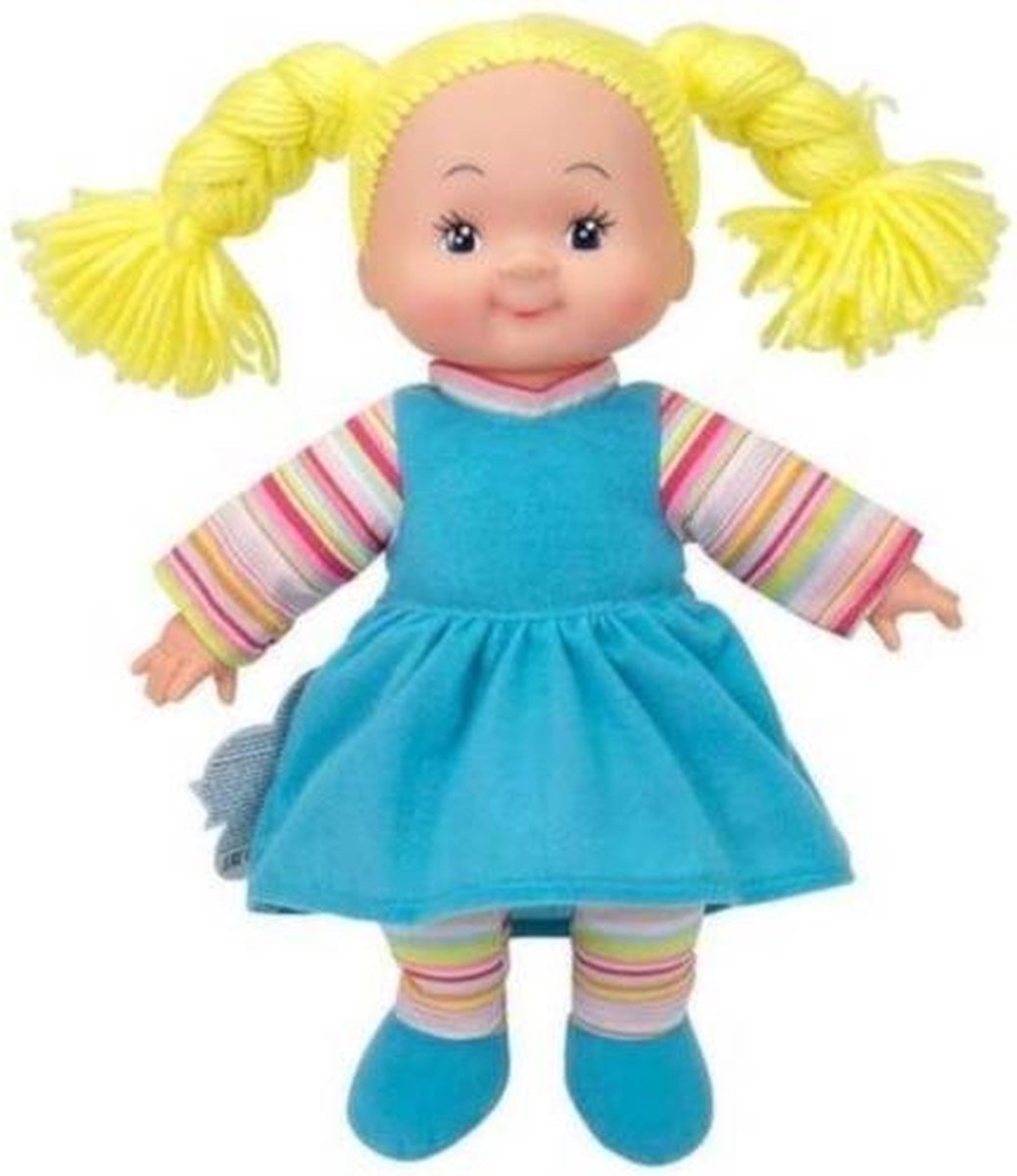 Simba Toys Knuffelpop My Rag Doll Meisjes 38 Cm Blauw