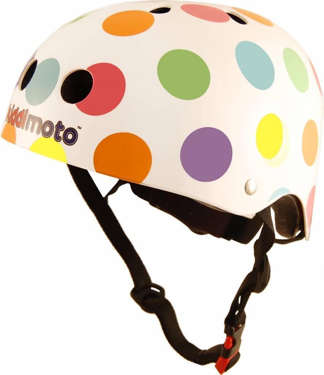 Kiddimoto helm  Pastel Dotty Medium