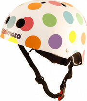 Kiddimoto helm  Pastel Dotty Medium