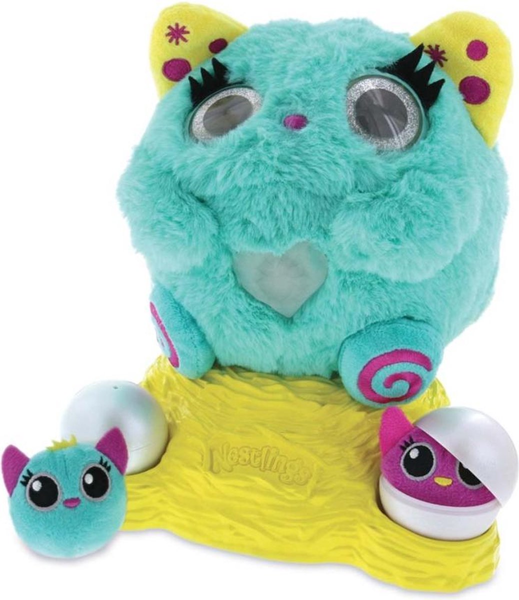 Nestlings met 2 Verrassings Baby's + Licht Blauw