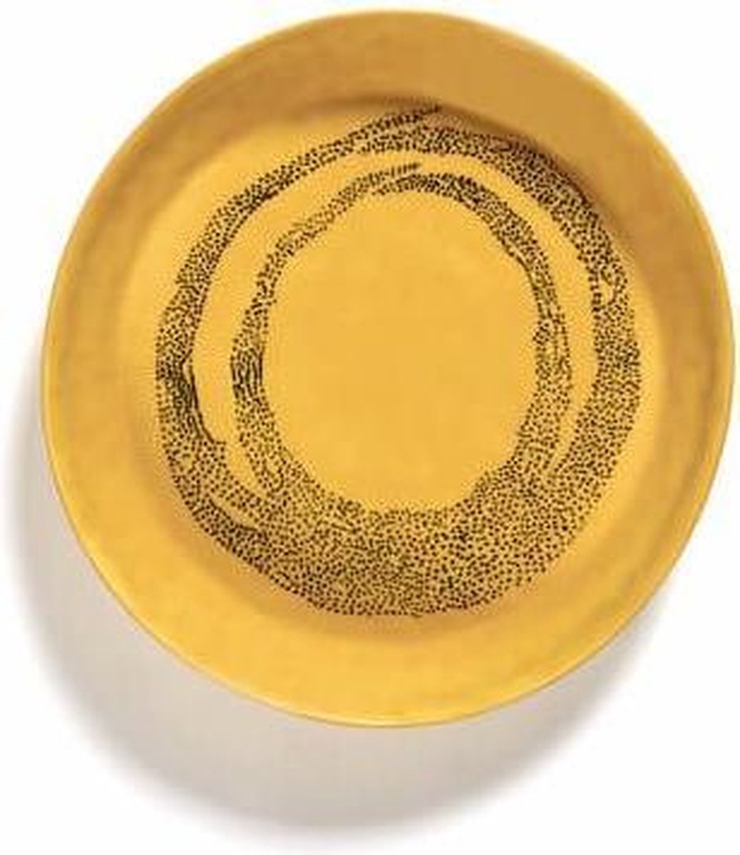 SERAX - Feast by Ottolenghi - Serveerschaal S L30x30 H6cm Sunny Y
