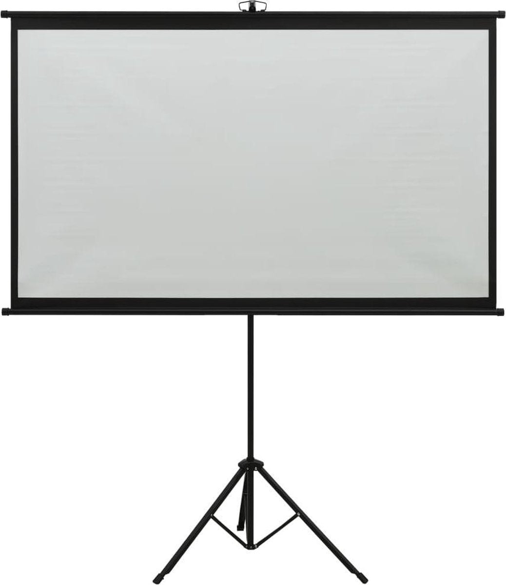 vidaXL Projectiescherm met statief 16:9 60''