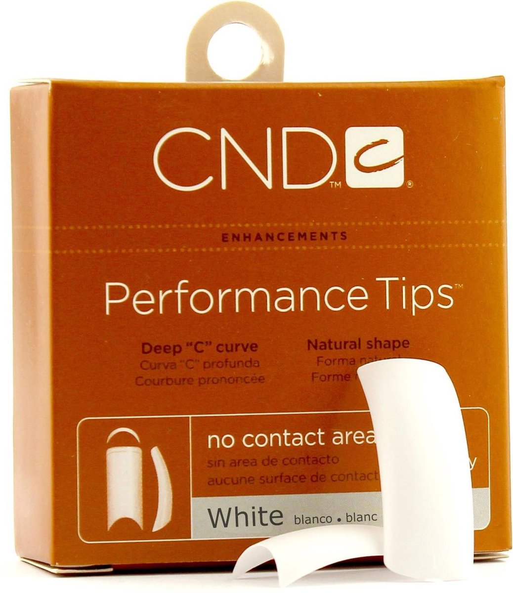 CND - Brisa Sculpting Gel - Performance White Tips - Nr. 8