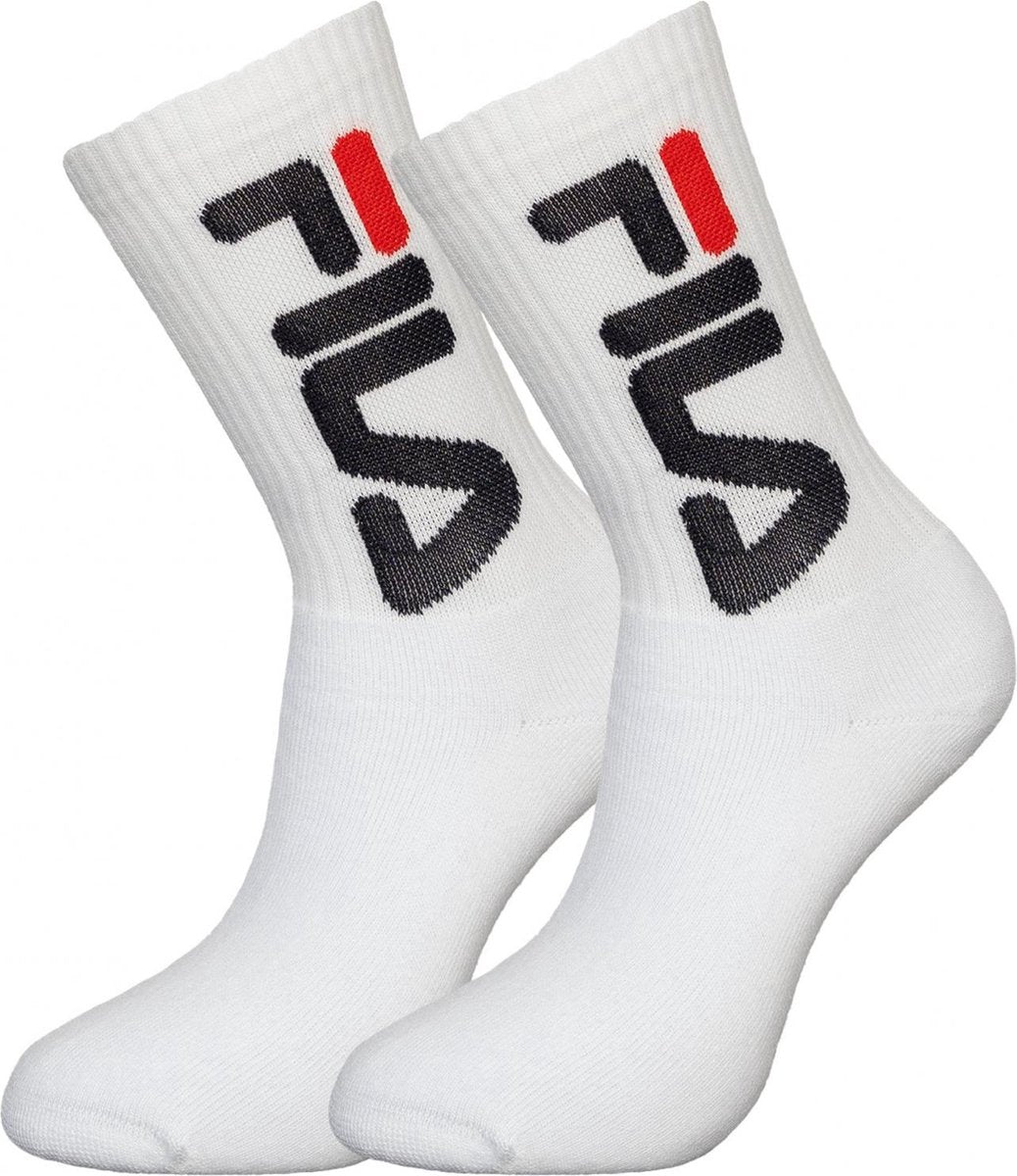 Fila - 6-pack Sokken - Wit - Maat 39-42