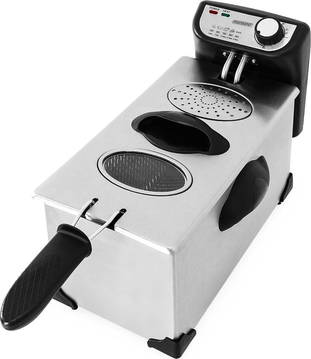 Deuba Elektrische friteuse - 2000W - 3L