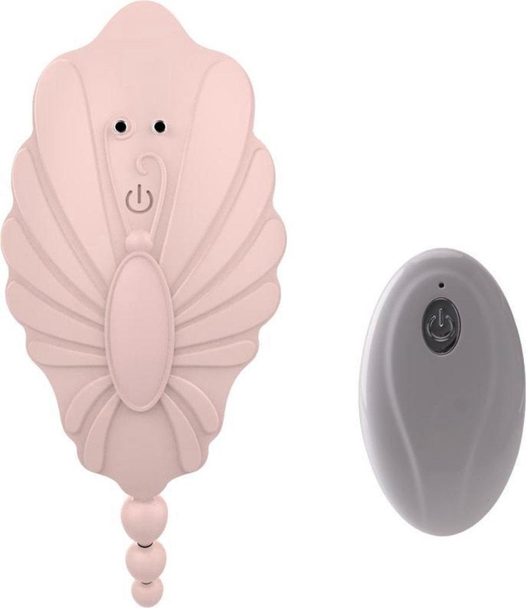 Vibrator met afstandsbediening - G spot vibrator – Clitoris vibrator - Koppel vibrator - Sex toys - Vibrators voor vrouwen - Dildo - Lichtroze