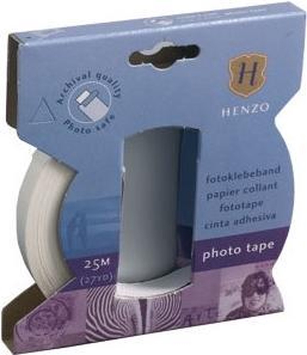 Henzo fototape rol 25mtr