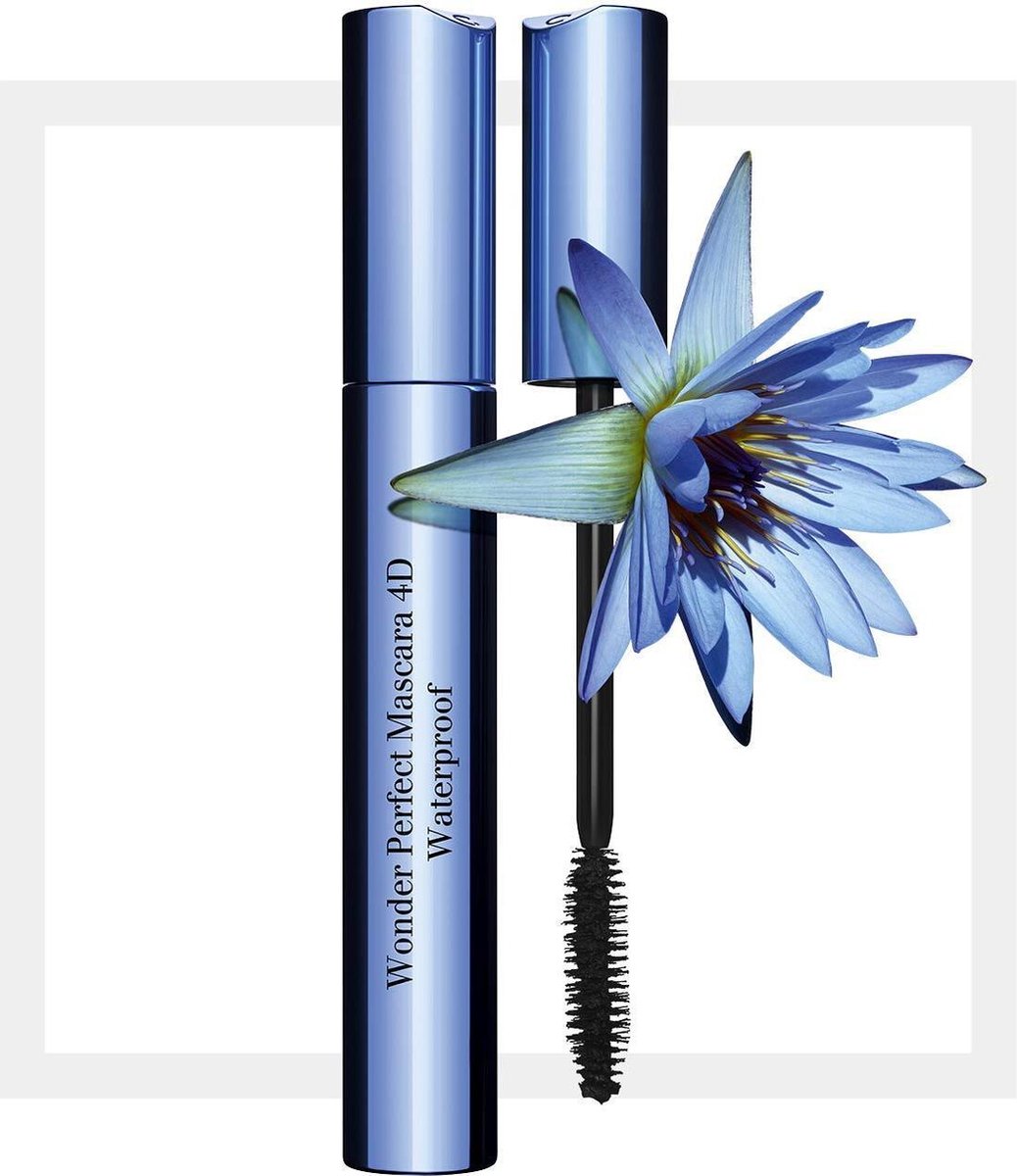 Clarins - Wonder Perfect 4D Waterproof Mascara - Voděodolná Řasenka 8 Ml 01 Black