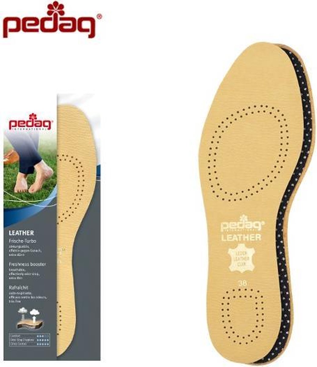 Pedag Leather inlegzolen - 48