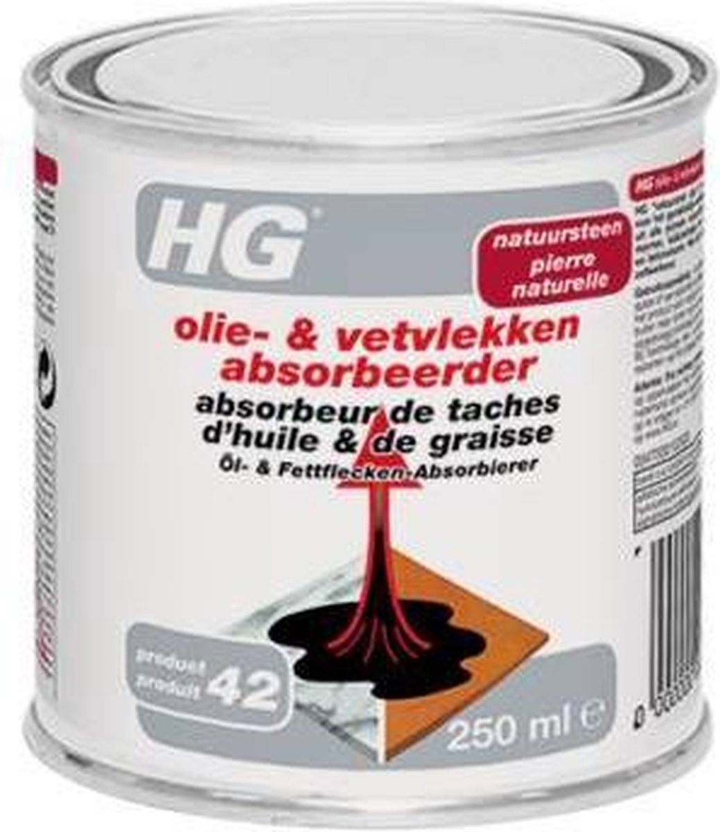 Natuursteen olie- & vetvlekken absorbeerder - HG
