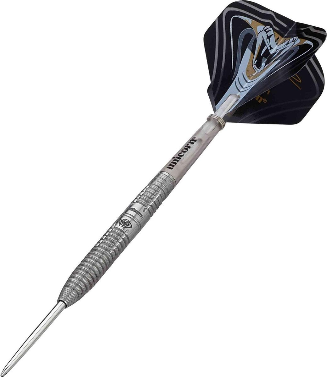 Unicorn Dartpijlen Maestro Jeffrey De Zwaan 23g Tungsten Zilver