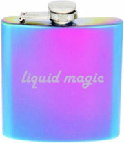 DCI RAINBOW LUSTER LIQUID MAGIC 6 OZ. FLASK
