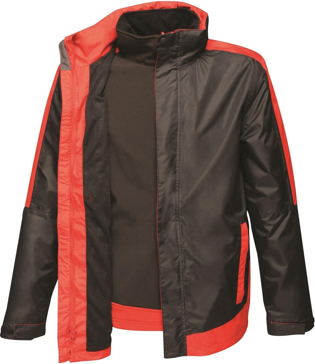 Regatta -Contrast 3in1  - Outdoorjas - Mannen - MAAT L - Zwart