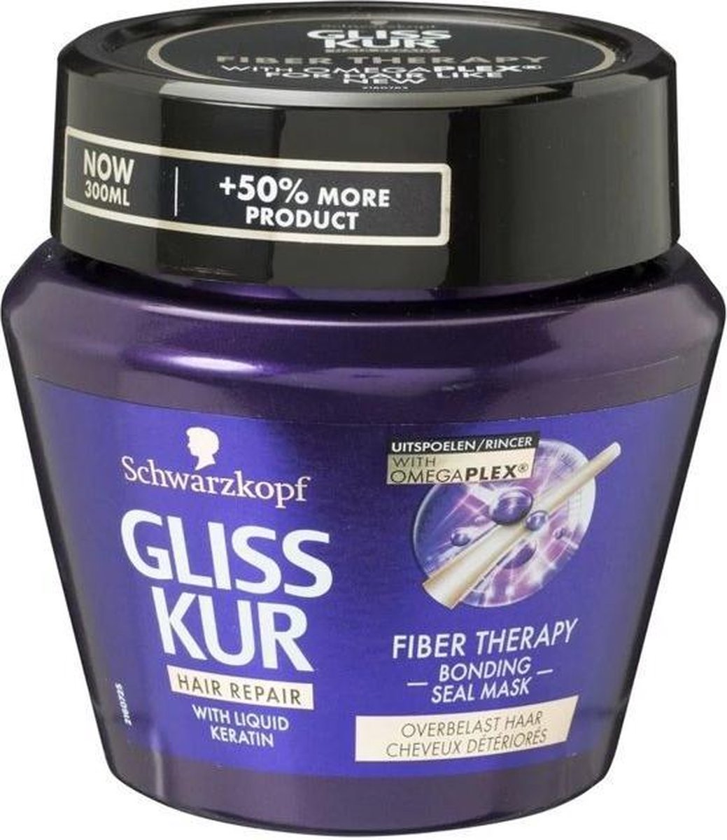 Gliss Kur - Haarmasker Fiber Therapy - 300 ml