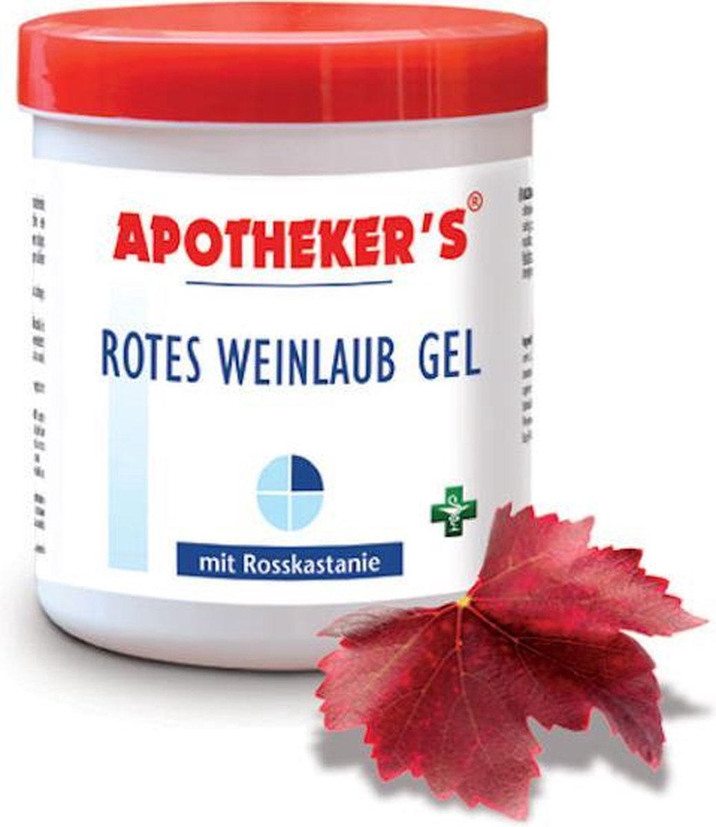 Apotheker´s 500ml Rotes Weinlaub mit Rosskastanien
