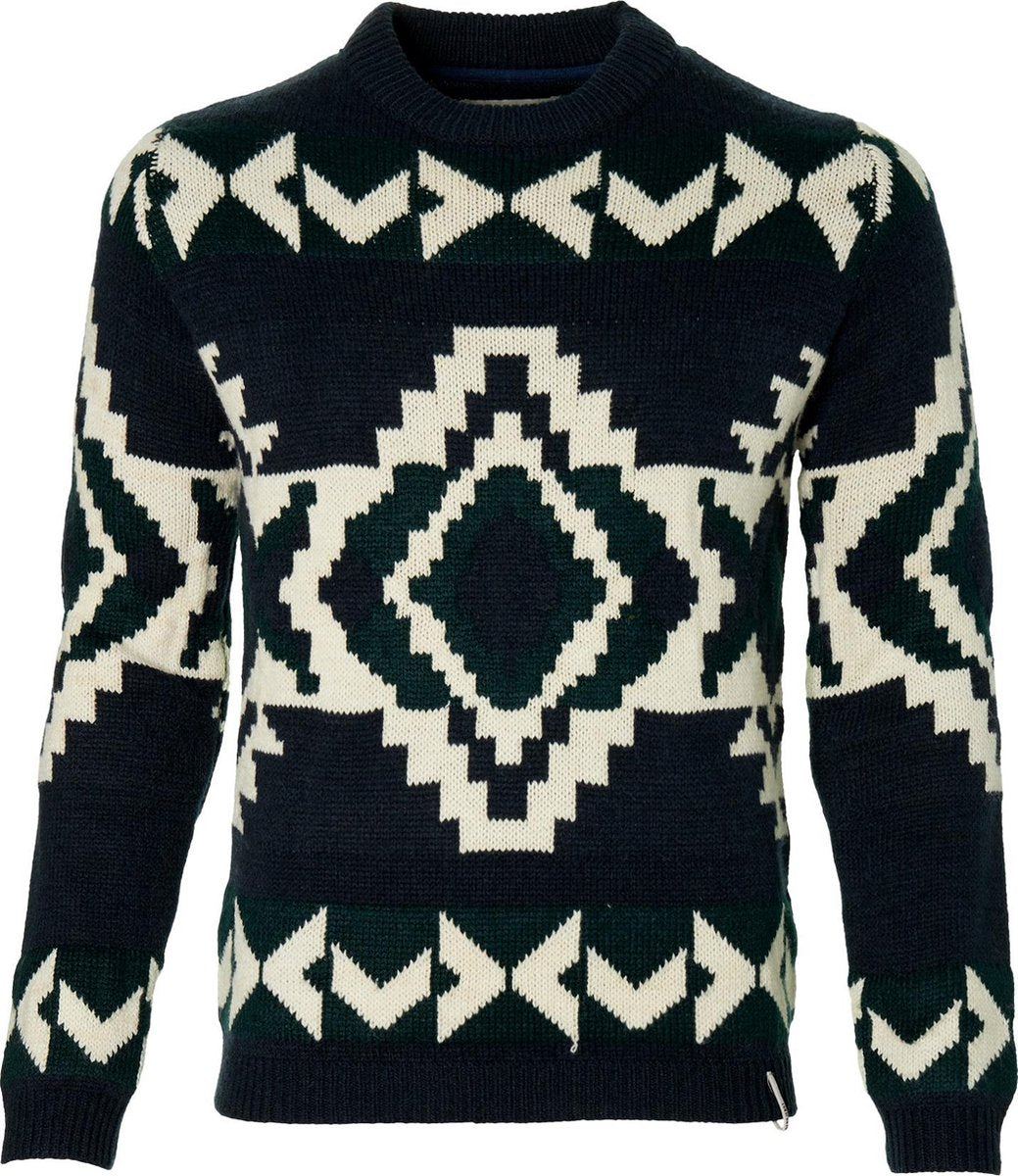 Anerkjendt Pullover - Slim Fit - Blauw - M