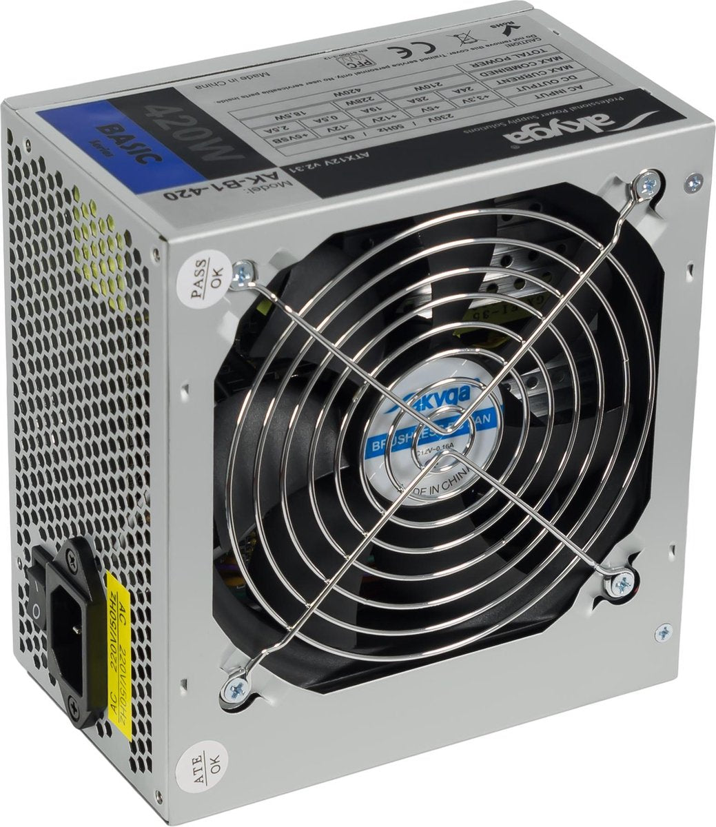 ATX 2.0 Voeding 420 Watt Bronze