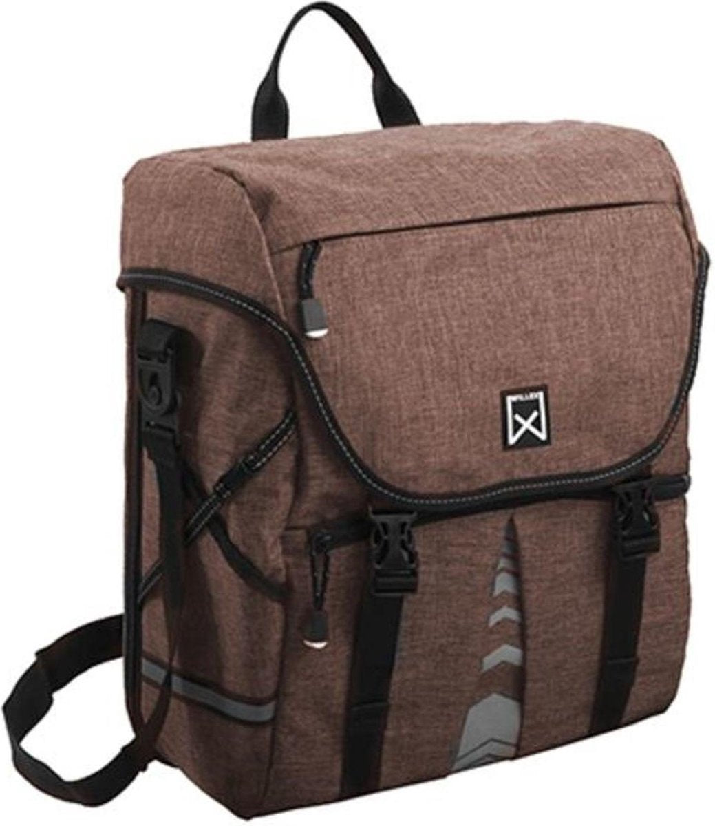 Tas willex 1200 middel 14l enkel bruin