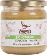 Biologische berghoning vast Brzilië  - 450g - Weyn's - Honing vloeibaar