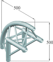 ALUTRUSS TRILOCK 6082AC-24R 2-Way Corner 90° /