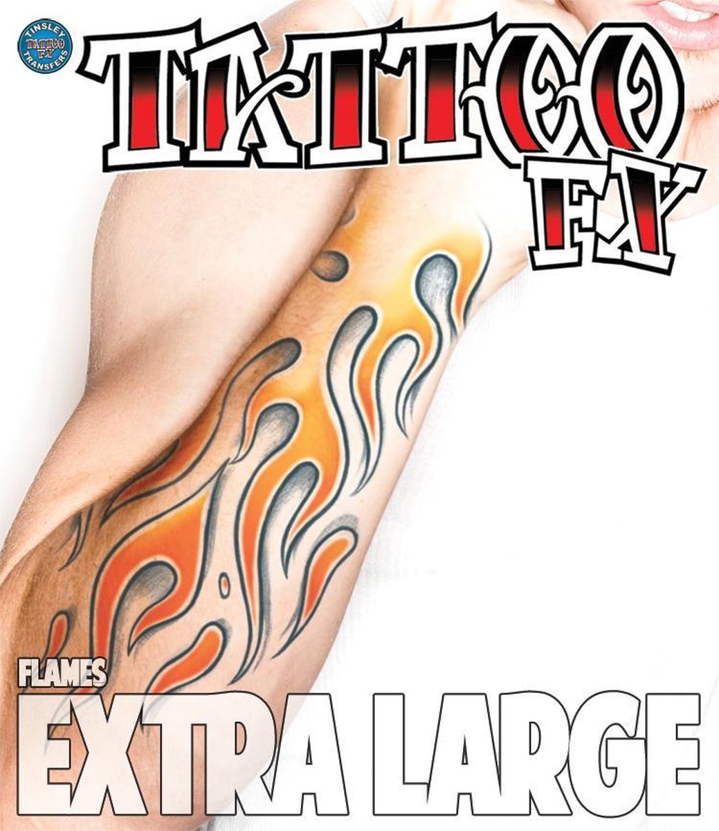 XL Tattoo Flames