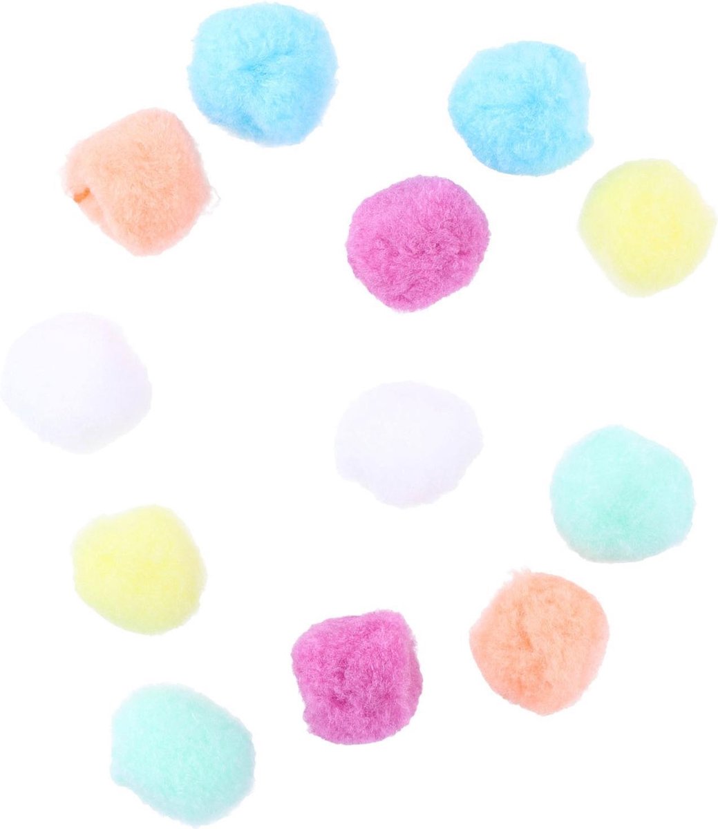 Gekleurde Pompons