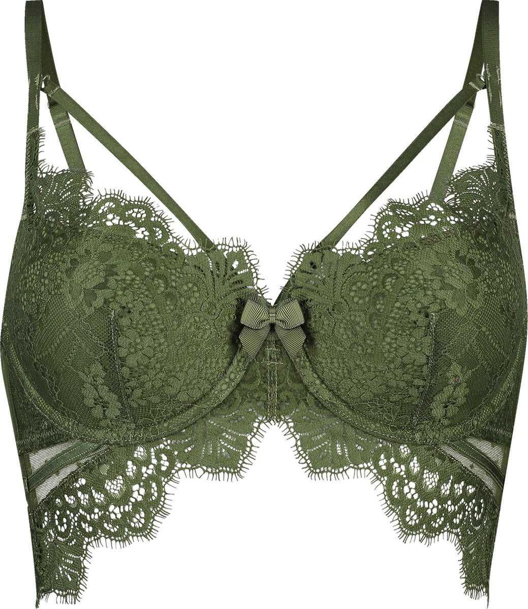 Hunkemöller Dames Voorgevormde longline beugel bh Marilee - maat C80
